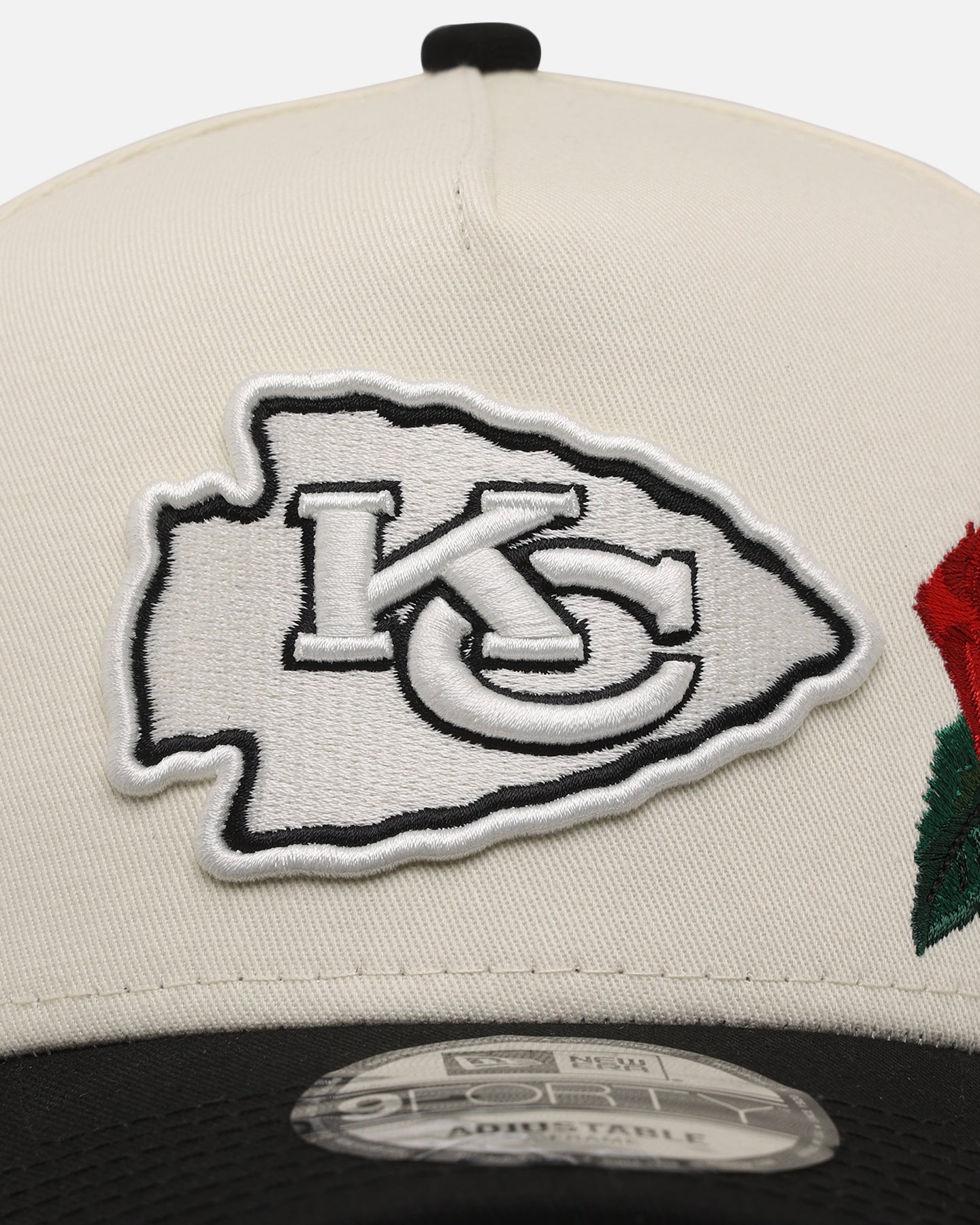 New Era Kansas City Chiefs 'Chrome Black Roses' 9FORTY A-Frame