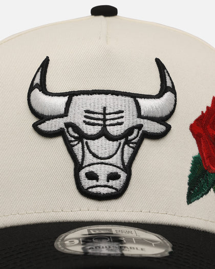 New Era Chicago Bulls 'Chrome Black Roses' 9FORTY A-Frame Snapback Chrome/Black
