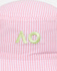 New Era Australian Open '25 Reversible Terry Bucket Hat Pastel Pink
