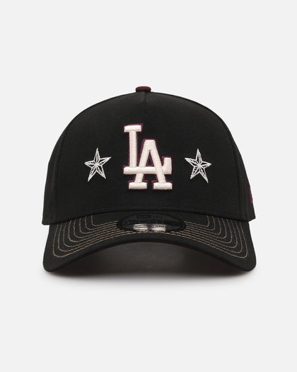 New Era Los Angeles Dodgers 'Ivory Stars Outlaws' 9FORTY A-Frame Snapback Black/Maroon