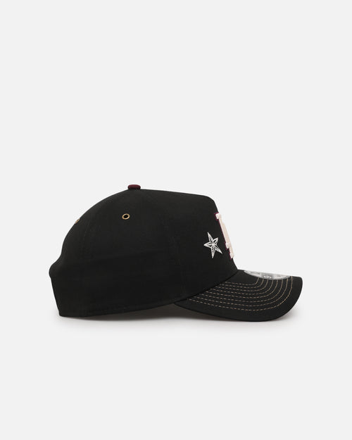 New Era Los Angeles Dodgers 'Ivory Stars Outlaws' 9FORTY A-Frame Snapback Black/Maroon
