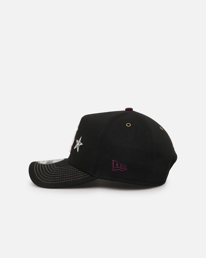 New Era Los Angeles Dodgers 'Ivory Stars Outlaws' 9FORTY A-Frame Snapback Black/Maroon