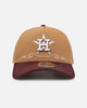 New Era Houston Astros 'Outlaws Wheat' 9FORTY A-Frame Snapback Wheat/Maroon