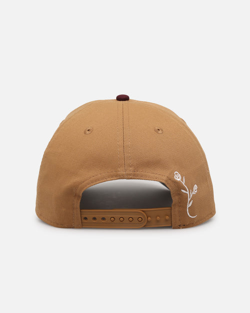 New Era Chicago Bulls 'Outlaws Wheat' 9FORTY A-Frame Snapback Wheat/Maroon