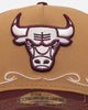 New Era Chicago Bulls 'Outlaws Wheat' 9FORTY A-Frame Snapback Wheat/Maroon
