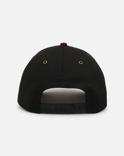 New Era Chicago Bulls 'Ivory Stars Outlaws' 9FORTY A-Frame Snapback Black/Maroon