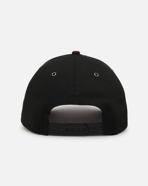 New Era Chicago Bulls 'Ivory Stars Outlaws' 9FORTY A-Frame Snapback Black/Maroon
