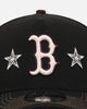 New Era Boston Red Sox 'Ivory Stars Outlaws' 9FORTY A-Frame Snapback Black/Maroon
