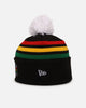 New Era Penrith Panthers 'NRL 2025 Collection' Knitted Badged Beanie Official Team Colour