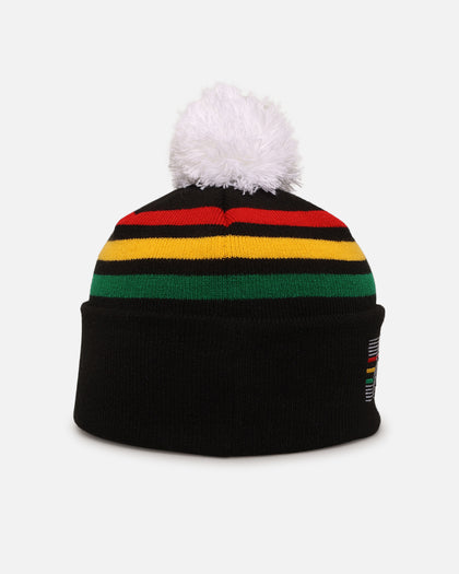 New Era Penrith Panthers 'NRL 2025 Collection' Knitted Badged Beanie Official Team Colour