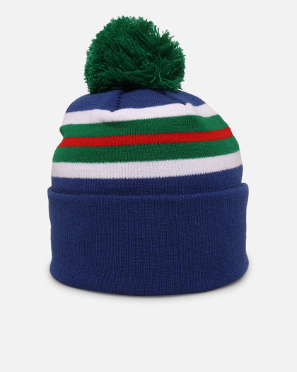 New Era New Zealand Warriors 'NRL 2025 Collection' Knitted Badged Beanie Official Team Colour