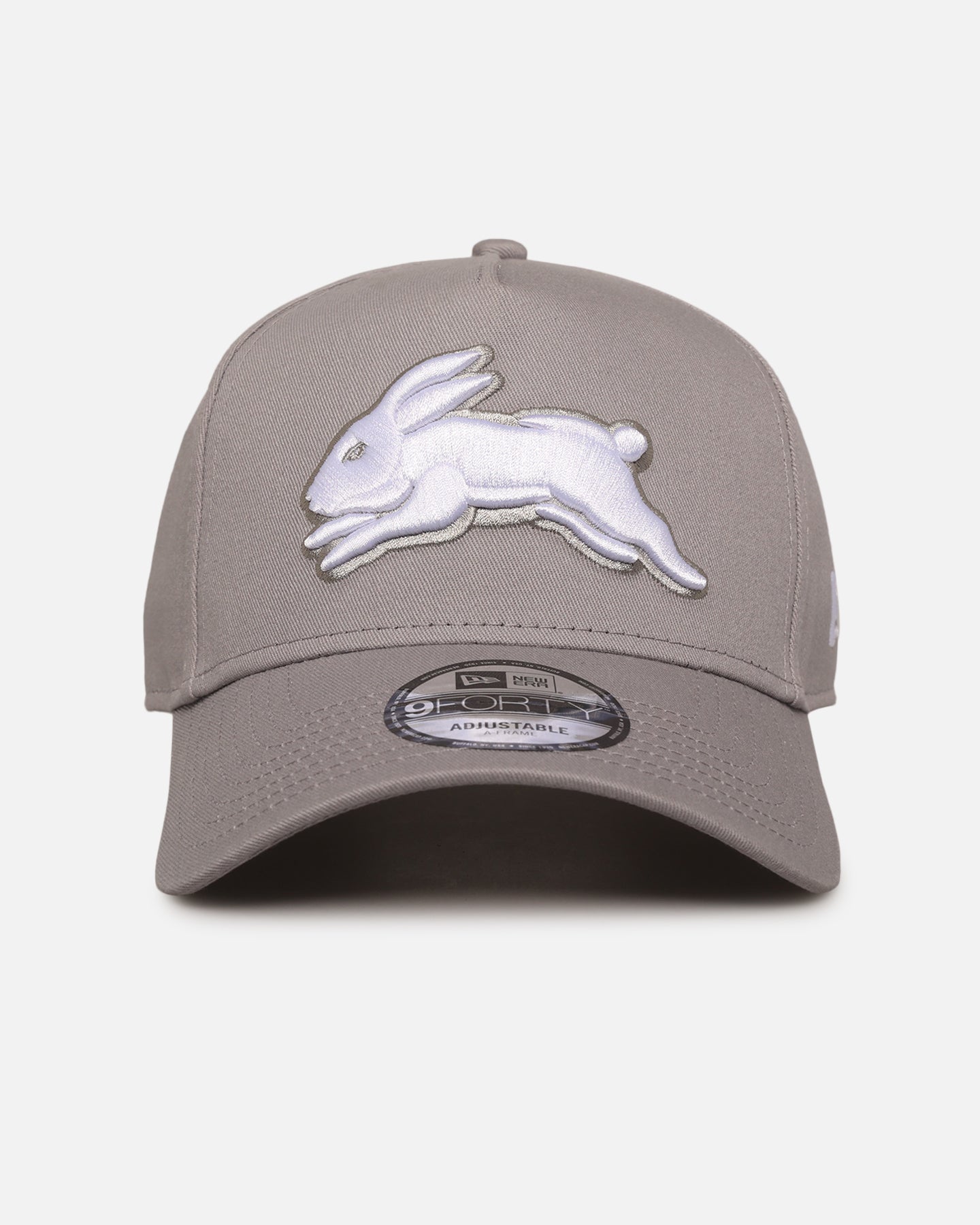 New Era South Sydney Rabbitohs 'NRL Grey & White' 9FORTY A-Frame