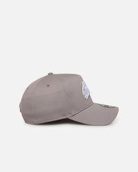 New Era South Sydney Rabbitohs 'NRL Grey & White' 9FORTY A-Frame Snapback Gray