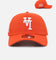 New Era Los Angeles Dodgers 'Upside Down LA Polychromatic' 9FORTY A-Frame Snapback Orange