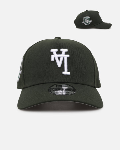 New Era Los Angeles Dodgers 'Upside Down LA Polychromatic' 9FORTY A-Frame Snapback Dark Green