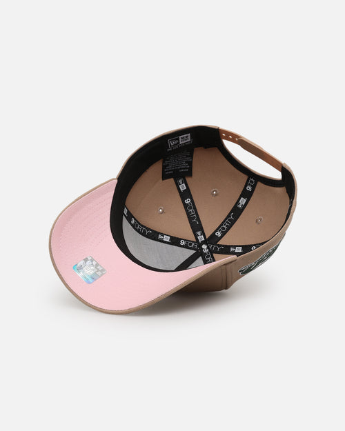 New Era New York Jets 'Tan Pink' 9FORTY A-Frame Snapback Tan