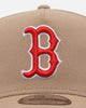 New Era Boston Red Sox 'Tan Pink' 9FORTY A-Frame Snapback Tan