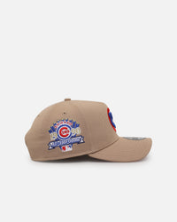New Era Chicago Cubs 'Tan Pink' 9FORTY A-Frame Snapback Tan