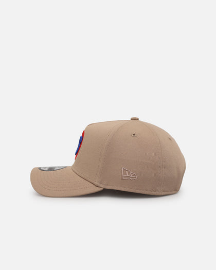 New Era Chicago Cubs 'Tan Pink' 9FORTY A-Frame Snapback Tan