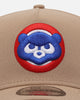 New Era Chicago Cubs 'Tan Pink' 9FORTY A-Frame Snapback Tan