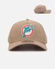 New Era Miami Dolphins 'Tan Pink' 9FORTY A-Frame Snapback Tan