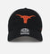 47 Brand Texas Longhorns 47 Clean Up Strapback Black