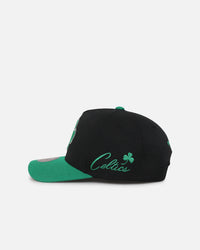 Mitchell & Ness Boston Celtics 'Luck of the Irish' Pro Crown Snapback Black/Green