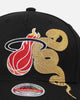 Mitchell & Ness Miami Heat 'Year Of The Snake' MVP Snapback Black