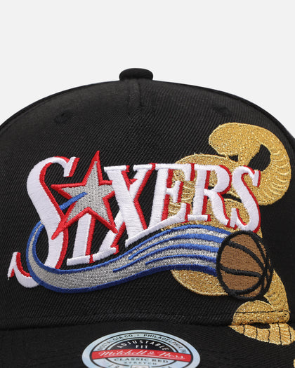 Mitchell & Ness Philadelphia 76ers 'Year Of The Snake' MVP Snapback Black