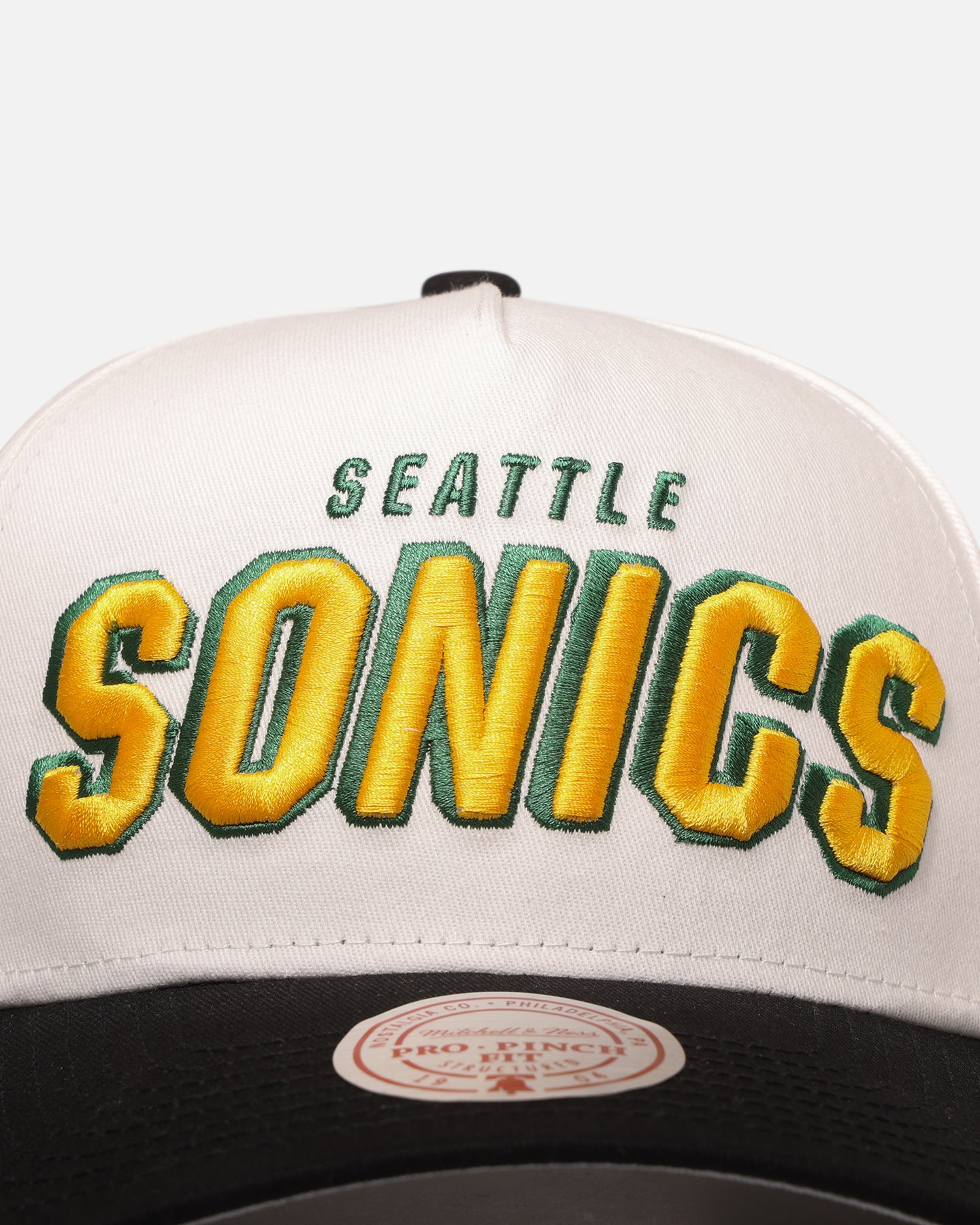 Mitchell & Ness Seattle SuperSonics 'Draft Day' Pro Pinch Snapback