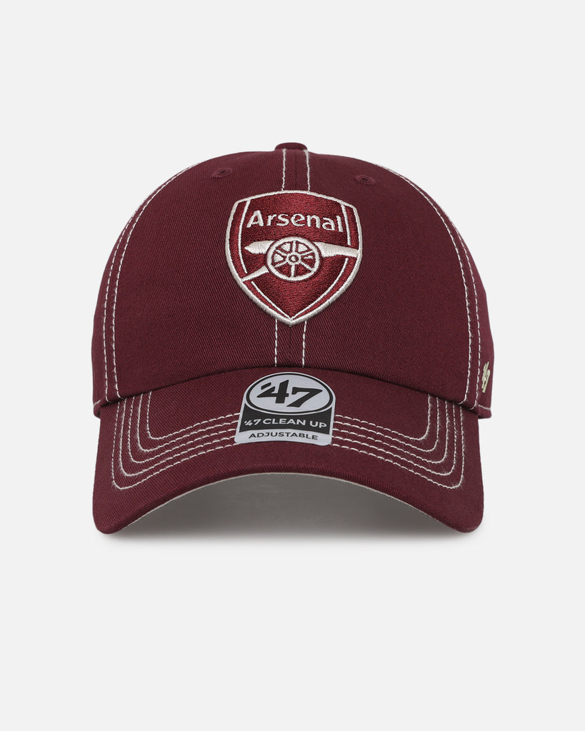 Arsenal アーセナル バーガンディ トラッカーキャップ Arsenal '47 Mesh Hitch Trucker Adjustable Hat - Burgundy