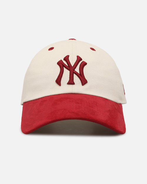 New Era New York Yankees 'Cardinal Suede' Casual Classic Strapback Cardinal