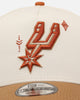 New Era San Antonio Spurs 'Sunset Trails' 9FORTY A-Frame Snapback Rust