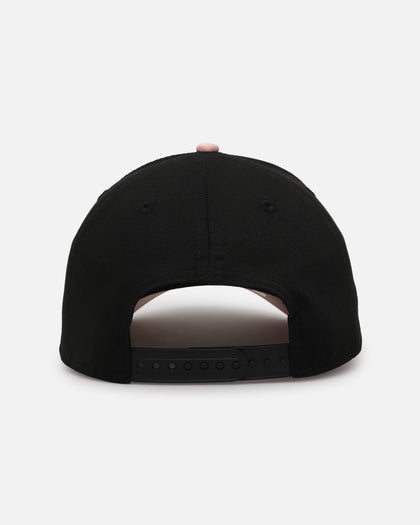 New Era Los Angeles Dodgers 'Pink Satin Hearts 2.0' 9FORTY A-Frame Snapback Black/Pink