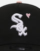 New Era Chicago White Sox 'Pink Satin Hearts 2.0' 9FORTY A-Frame Snapback Black/Pink