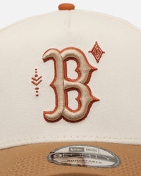 New Era Boston Red Sox 'Sunset Trails' 9FORTY A-Frame Snapback Rust