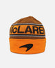 New Era X Mclaren Team Cuff Knit Beanie Medium Orange