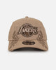 New Era Los Angeles Lakers 'Tribal' 9FORTY A-Frame Snapback Camel