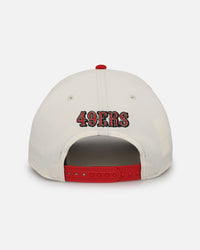 New Era San Francisco 49ers 'Super Bowl Logos' 9FORTY A-Frame Snapback Chrome