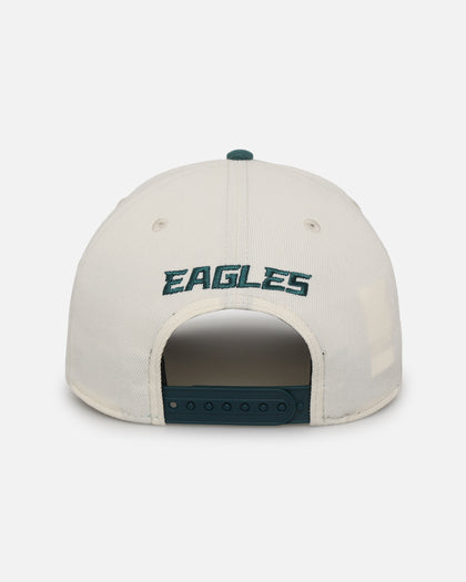 New Era Philadelphia Eagles 'Super Bowl Logos' 9FORTY A-Frame Snapback Chrome