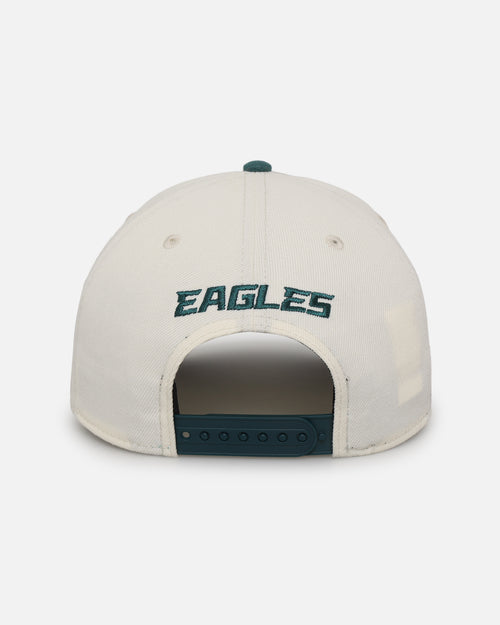 New Era Philadelphia Eagles 'Super Bowl Logos' 9FORTY A-Frame Snapback Chrome