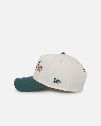 New Era Philadelphia Eagles 'Super Bowl Logos' 9FORTY A-Frame Snapback Chrome