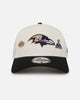 New Era Baltimore Ravens 'Super Bowl Logos' 9FORTY A-Frame Snapback Chrome