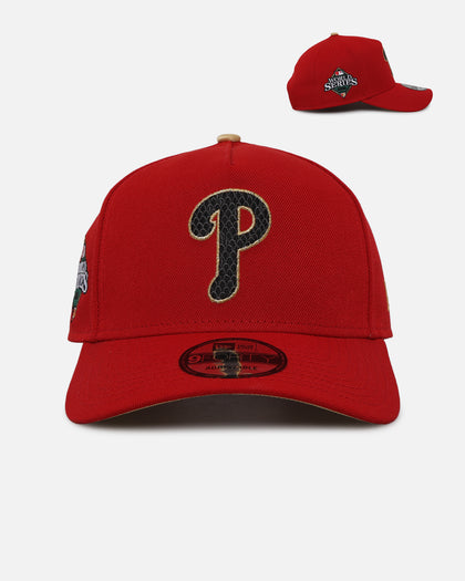 New Era Philadelphia Phillies 'Year Of The Snake' 9FORTY A-Frame Snapback Red/Gold
