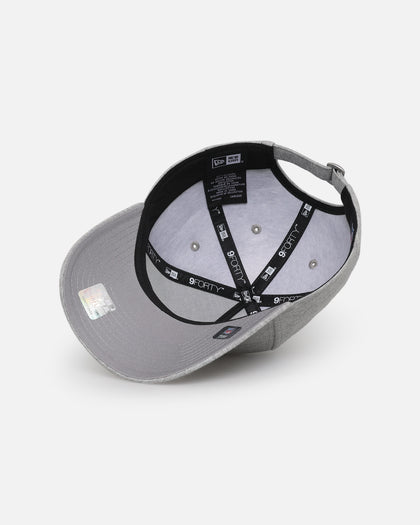 New Era San Francisco 49ers 'Cozy' 9FORTY A-Frame Strapback Heather Grey