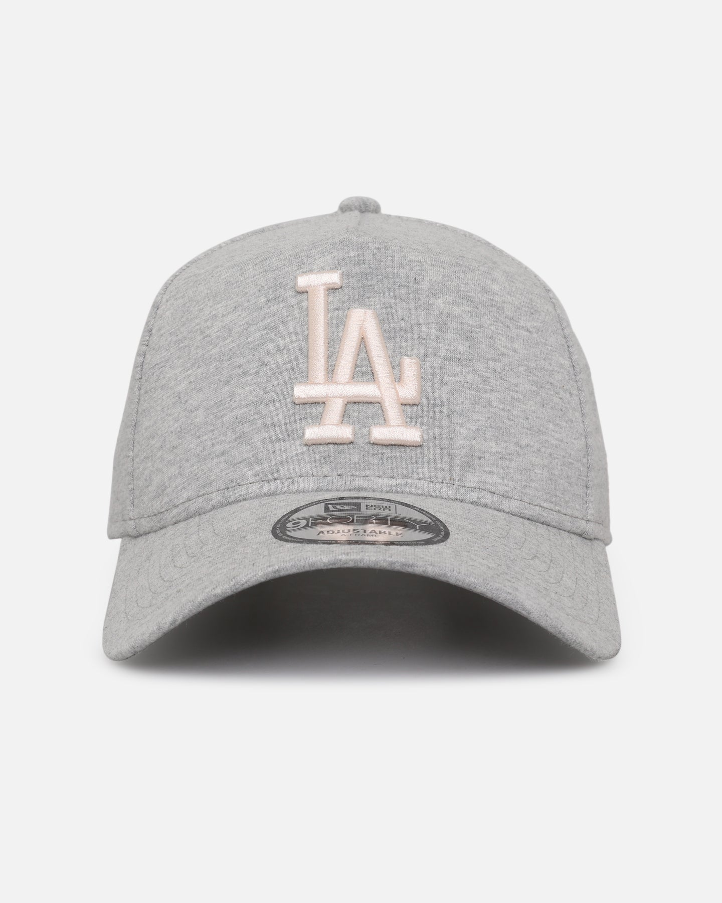 【LA/グレー】NEWERA 9FORTY デコキャップ フリーサイズ New Era Los Angeles Dodgers 'Cozy' 9FORTY A-Frame Strapback