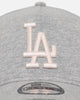 New Era Los Angeles Dodgers 'Cozy' 9FORTY A-Frame Strapback Heather Grey