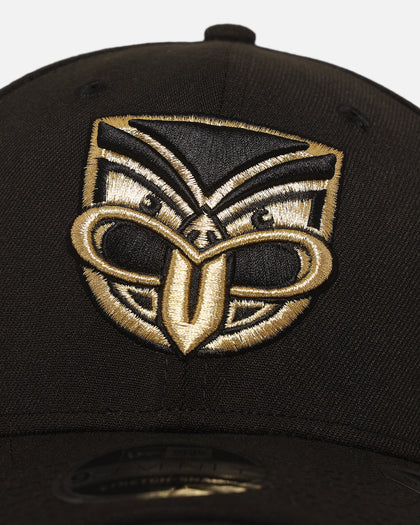 New Era New Zealand Warriors '2025 NRL Vegas Round' 9SEVENTY Stretch Snapback Black/Gold
