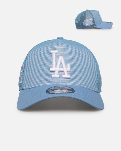New Era Los Angeles Dodgers 'Polychromatic Mesh' 9FORTY A-Frame Snapback Sky Blue