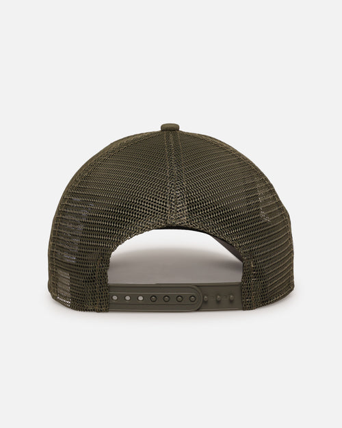 New Era Los Angeles Dodgers 'Polychromatic Mesh' 9FORTY A-Frame Snapback New Olive